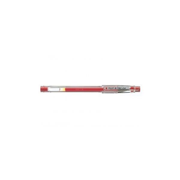 Caneta Tinta Gel G-Tec-C4 Vermelha 0.4mm