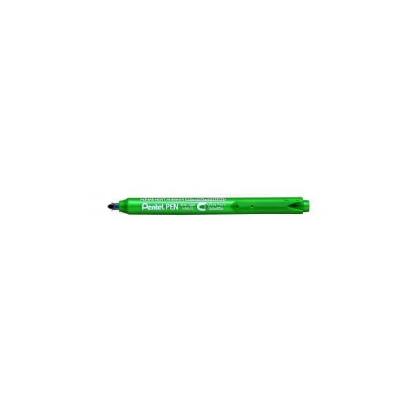 Pentel 12 un. Marcadores Permanentes NXS15 4,5mm Verde - NXS15-D