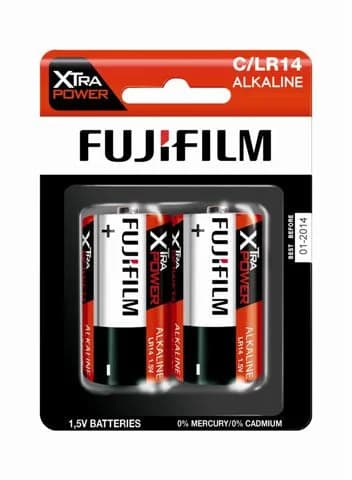 Fujifilm Pilhas Alkaline Xtra Power C/LR14 BL2 - 4902520128621
