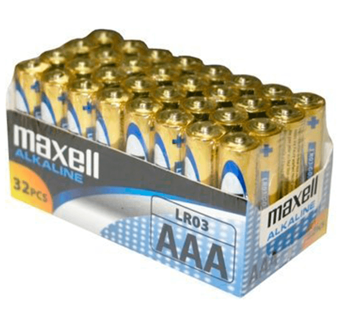 Maxell Pack Pilhas AAA (LR03) 32 un