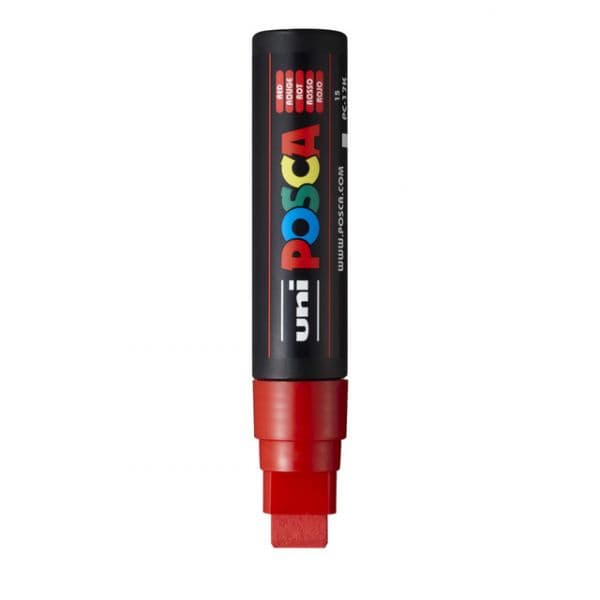 Uni Marcador Posca PC-17K Vermelho