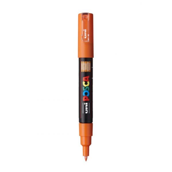 Uni Marcador Posca PC-1M Laranja