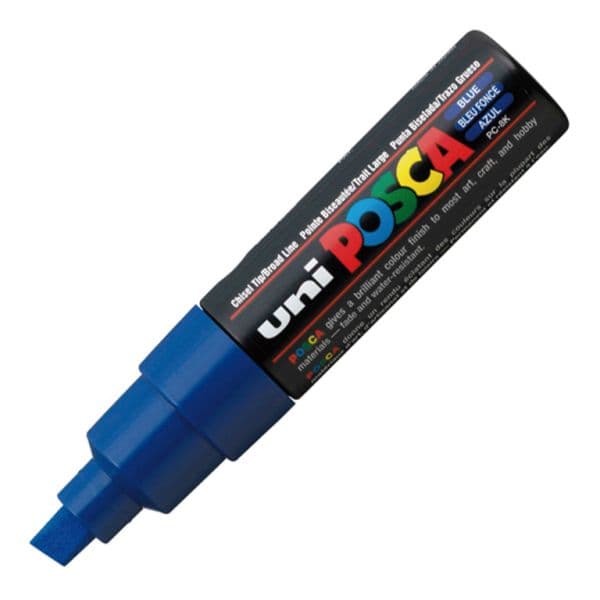 Uni Marcador Posca PC-8K Azul