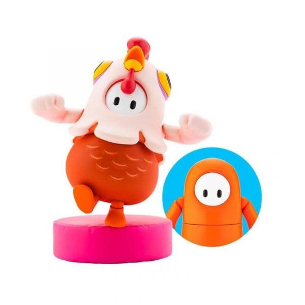 Kotobukiya Fall Guys Ultimate Knockout Movie Star Chicken Skin 01 Figure 8 Cm