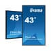iiyama 43" ProLite LH4341UHS-B2 Ecrã de Sinalização Digital (Android) 4K