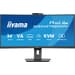 Monitor Webcam curva premium USB-C iiyama ProLite XCB3497WQSNPH-B1 34" VA UltraWide QHD 120Hz FreeSync