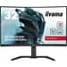 Monitor iiyama G-MASTER GCB3280QSU-B2 31,5" LED VA QHD 180Hz Alto-falantes Altura ajustável Curvo de sincronização adaptável
