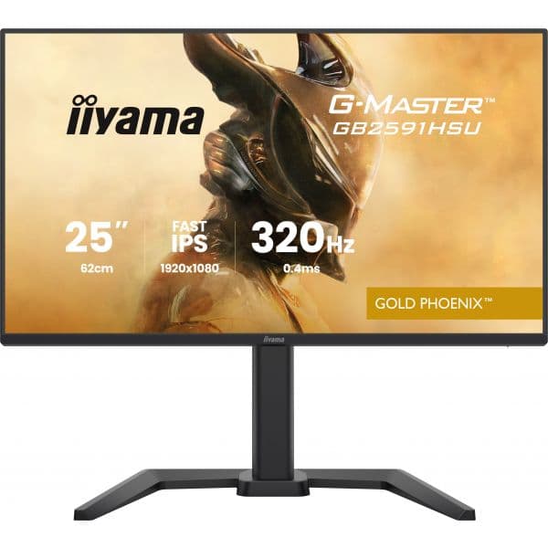 Monitor iiyama 24.5" GB2591HSU-B1 FHD 320Hz HDMI DP USB-C