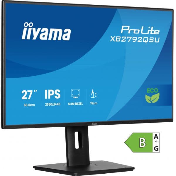 Monitor iiyama 27" XB2792QSU-B1 QHD 120Hz 3ms IPS Preto