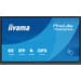 iiyama TN6505A-B1AG ecrã de sinalização Plasma interativo 163,8 cm (64.5") 500 cd/m² 4K Ultra HD Preto Ecrã táctil