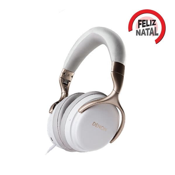 Denon Auscultadores C/ Cancelamento De Ruído AH-GC25NC White