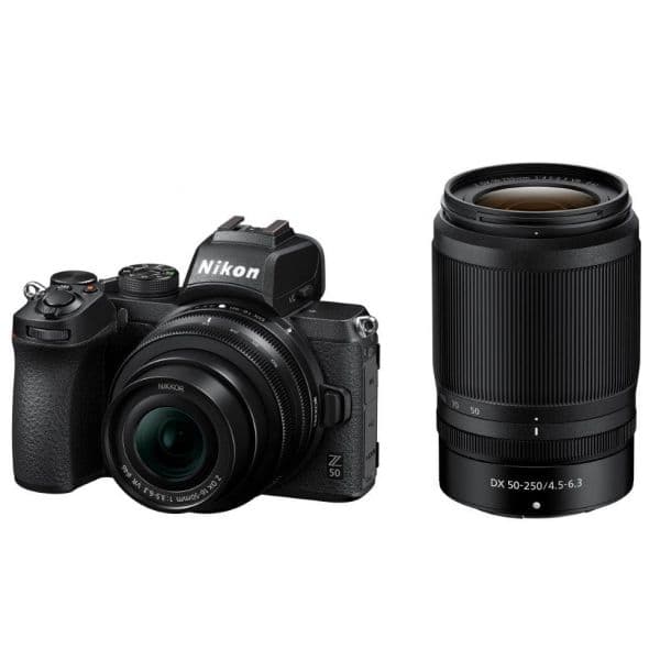 Nikon Z50 + 16-50mm + 50-250mm