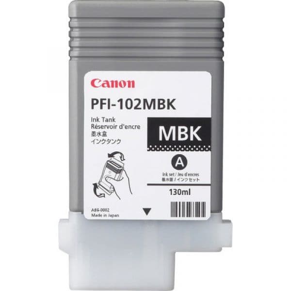 Tinteiro Canon PFI-102MBK