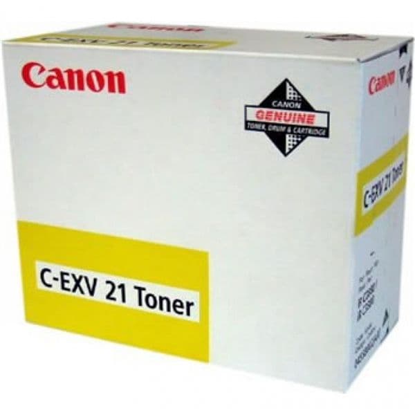 Tinteiro Canon EXV21Y 0455B002 Yellow