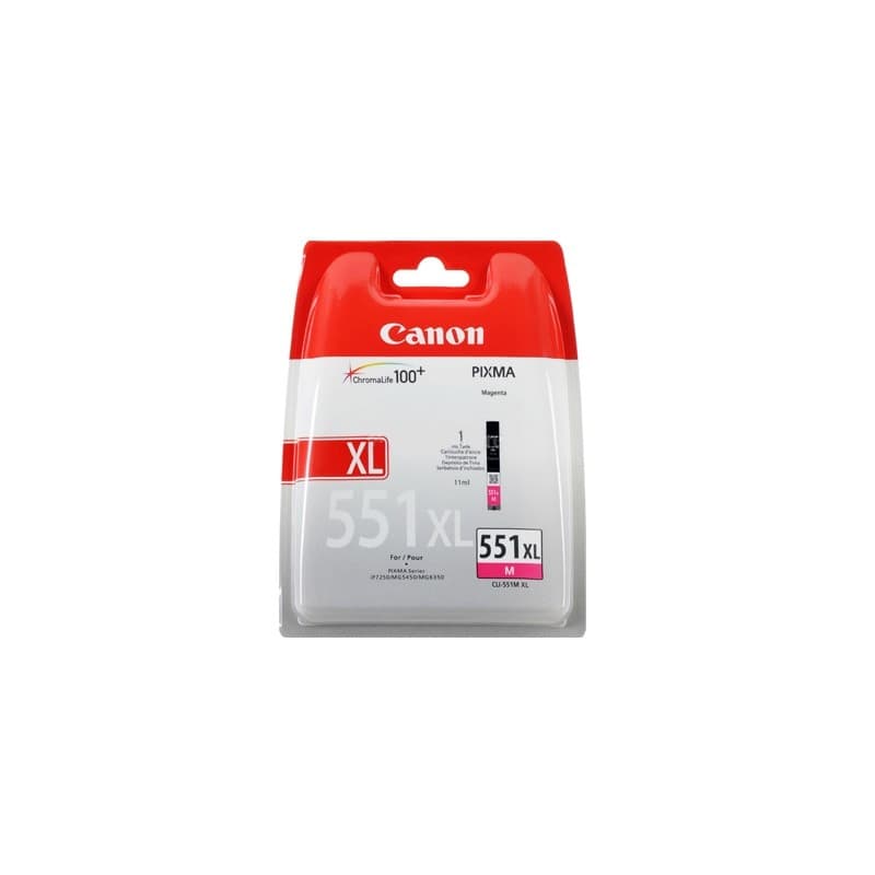 Tinteiro Canon CLI-551M XL 6445B001 Magenta