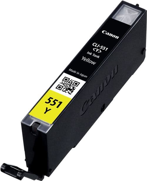 Tinteiro Canon CLI-551 Amarelo