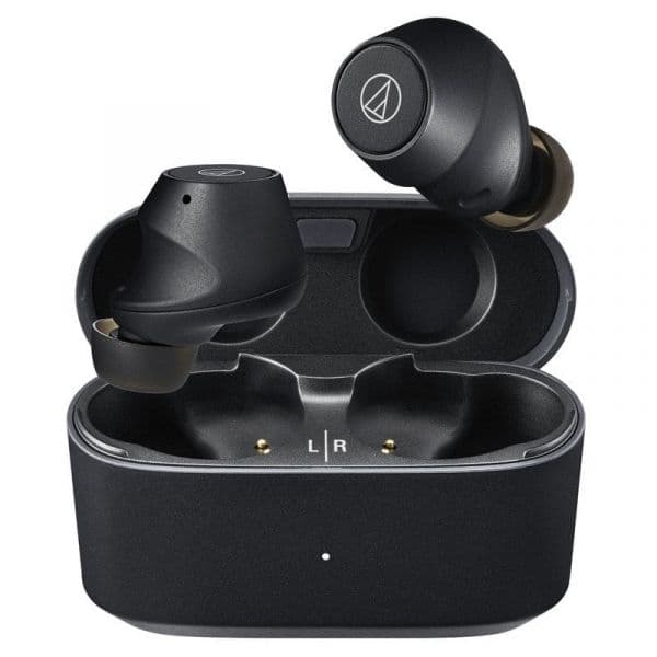 Audio-Technica ATH-CKS30TW+ Bluetooth com Cancelamento Ativo de Ruído Preto Mate