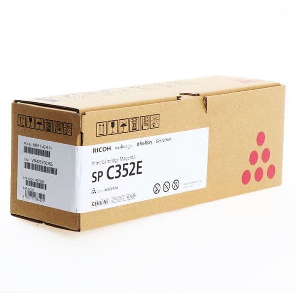 RICOH Toner SP C352E Magenta 9.000p. (407385) 4961311918681