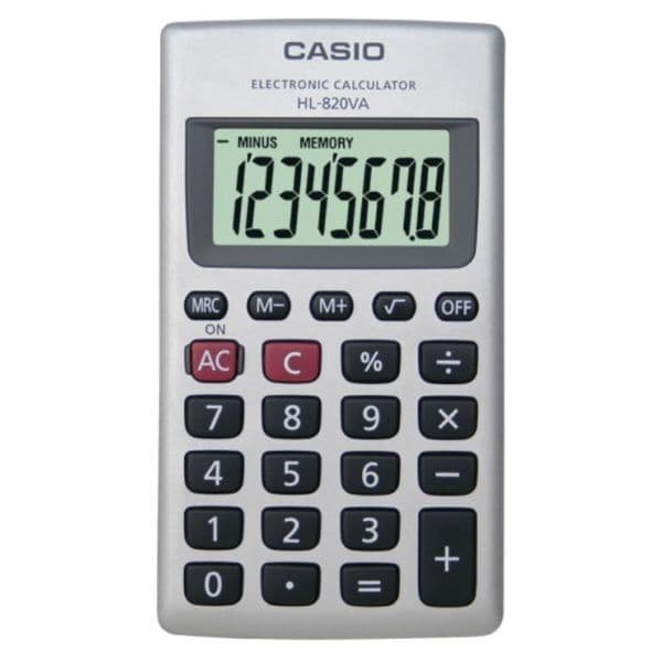 Calculadora Casio de Bolso HL820VA
