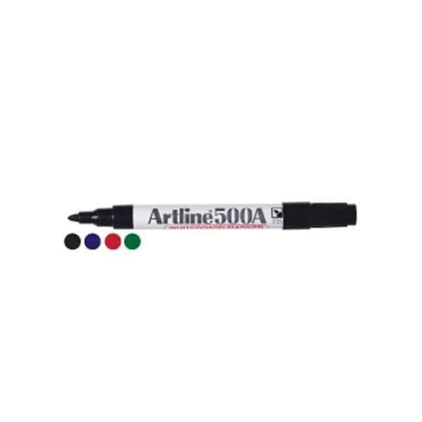 Artline 12 un. Marcadores p/ 500 Vermelho