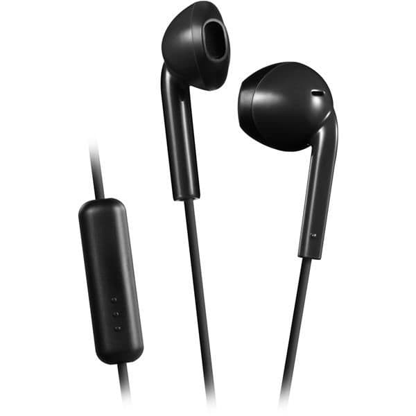 JVC Auriculares Com Fio + Micro HA-F17M-B-E Black