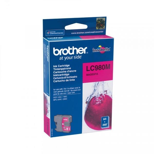Tinteiro Brother LC980M Magenta