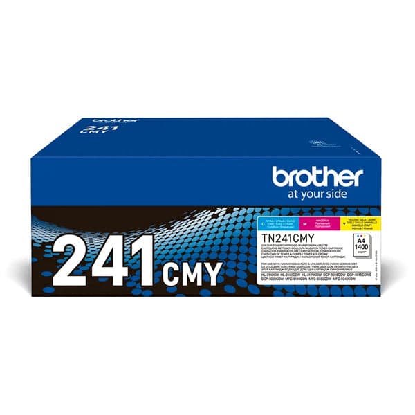 Brother 4 Toners Compativeis Tn-241 / Tn-245 Black + Cor