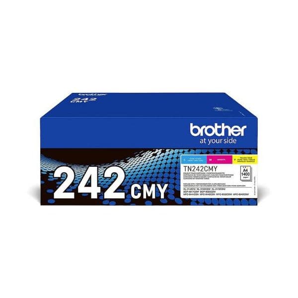 Brother Toner TN-242CMY Ciano, Magenta, Amarelo