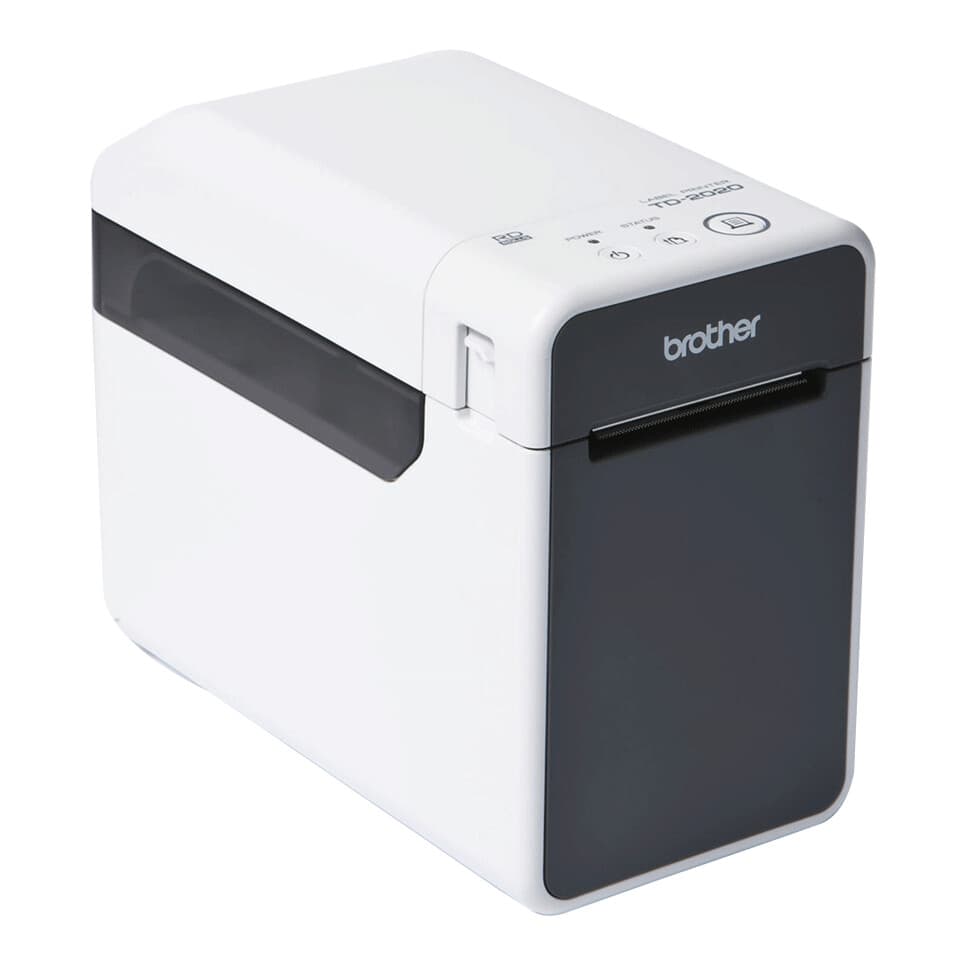 Brother TD-2020A impressora de etiquetas Acionamento térmico direto 203 x 203 DPI 152,4 mm/seg Com fios