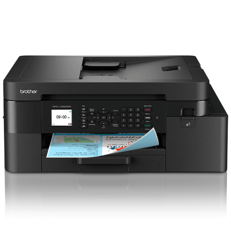 Brother Impressora Multifunções MFC-J4350DW Injeção de Tinta Color A4 WiFi Duplex Fax