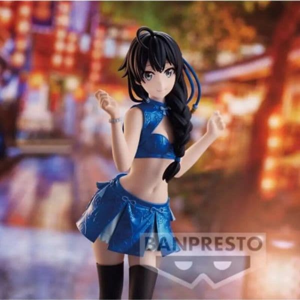 Banpresto Figura Kyunties Yukino Yukinoshita My Teen Comédia Romântica Snafu Climax 18cm