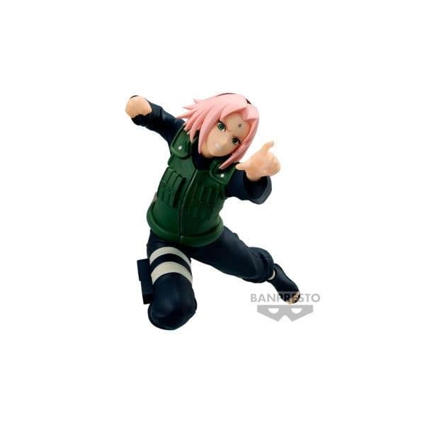 Banpresto Figura Haruno Sakura II Vibração Estrelas Naruto Shippuden 14cm
