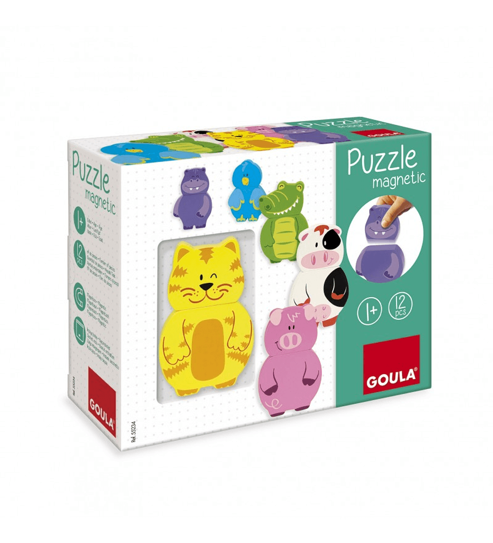 Puzzle Animais Magnéticos Goula