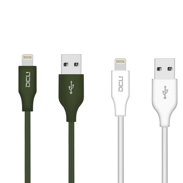 Cabo USB “A” Macho / Apple Lightning 1mt – Branco