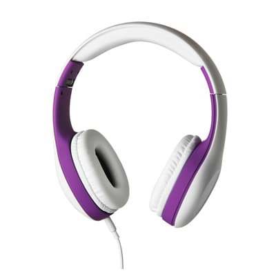 Auscultadores Ficha 3,5 Branco/Lilás – HP Street