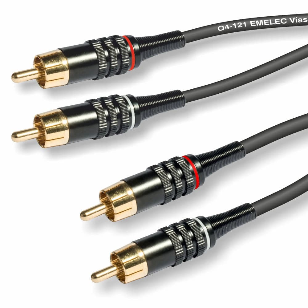 Cabo 2xrca Macho / 2xrca Macho 3m