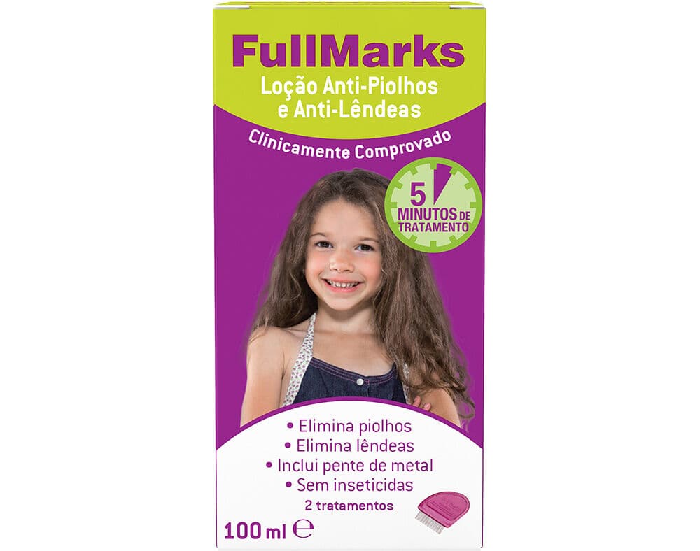 Fullmarks Loção Piolhos e Lêndeas 100ml