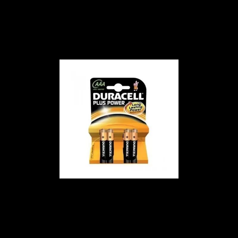 Duracell Plus Pilhas AAA DPBLR3B4 4 Unidades