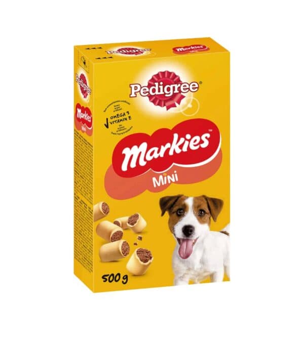 Pedigree Markies Mini Snack para Cão 500g - Campet