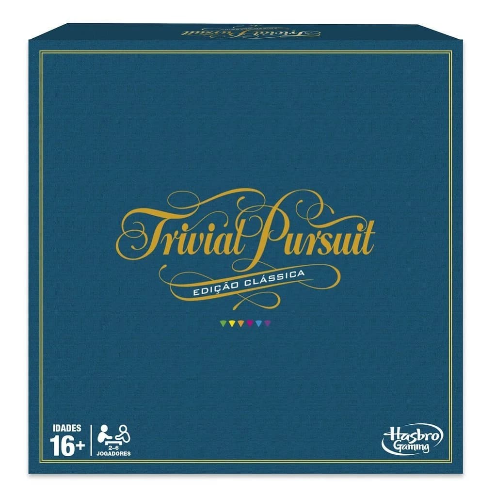 Hasbro Jogo Tabuleiro Trivial Pursuit - Edição Clássica