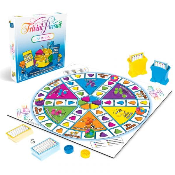Hasbro Jogo Tabuleiro Trivial Pursuit - Edição Familiar (ES)