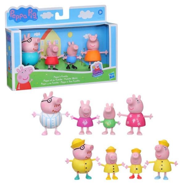 Hasbro Porquinha Peppa e a sua Família - HBF2171