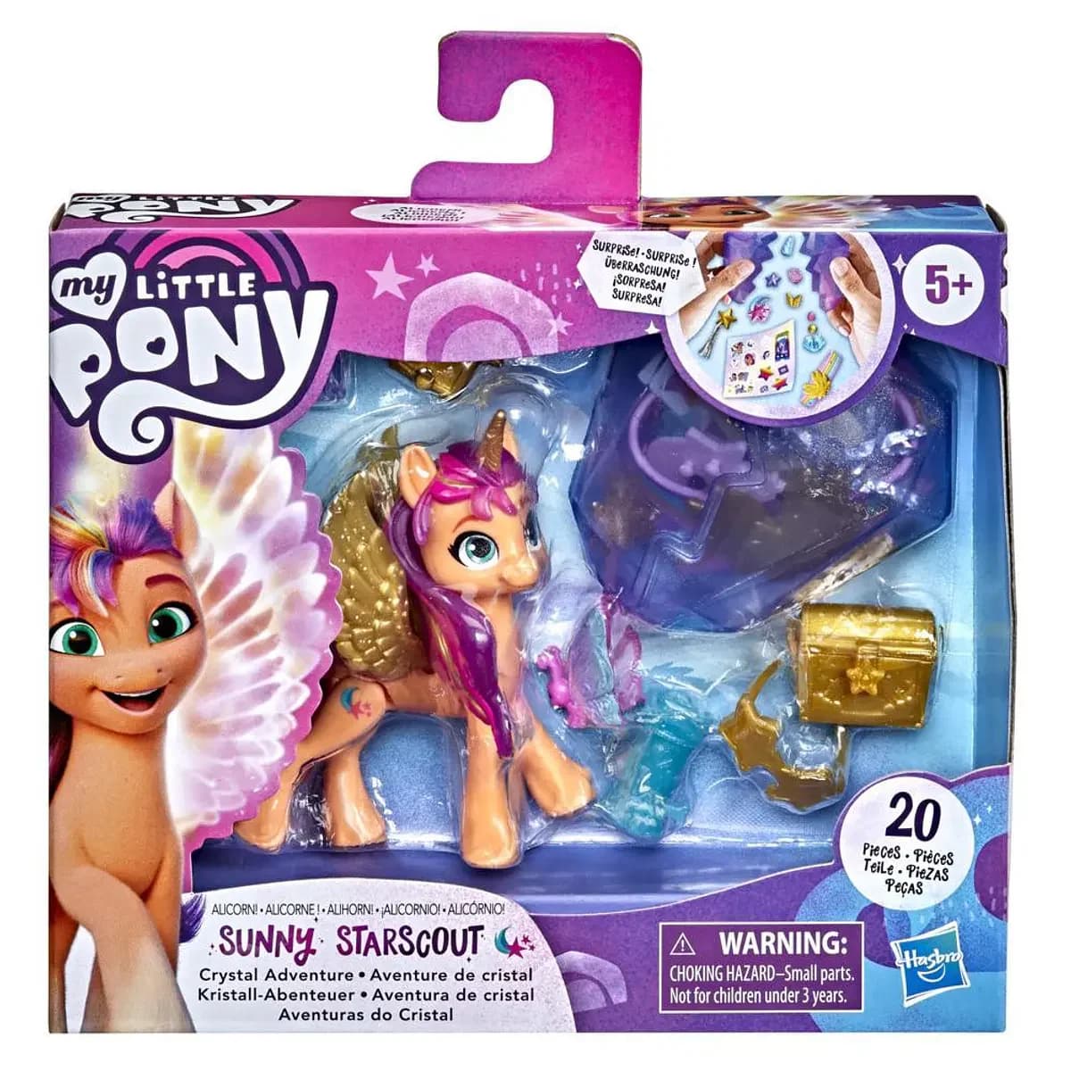 Aventuras de Cristal - Unicórnio Sunny Starscout