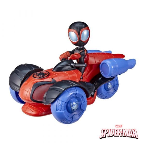 Hasbro Aracno-triciclo com Sons e Luzes Spidey e a Sua Superequipa