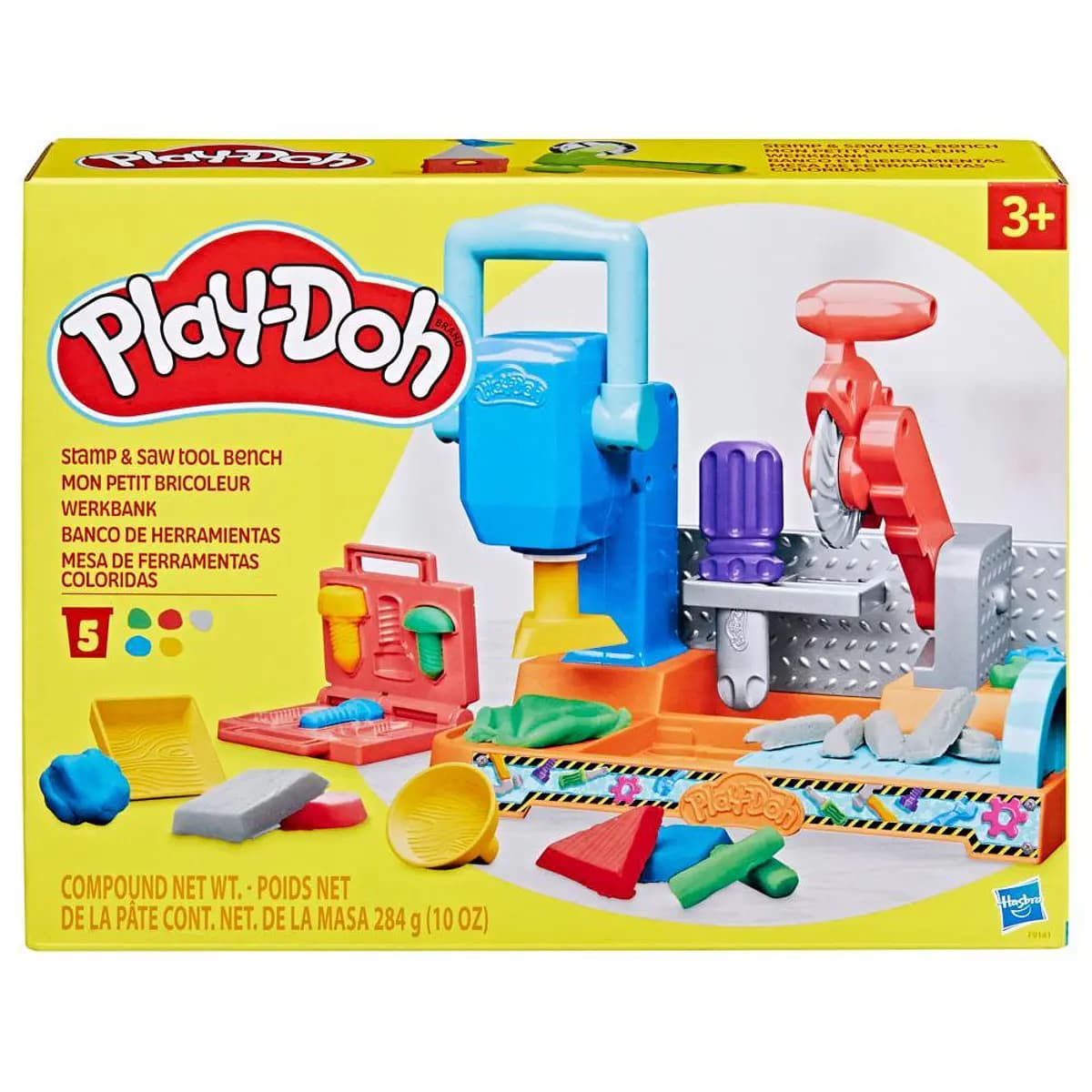 Hasbro Play-Doh Mesa de Ferramentas Colorida