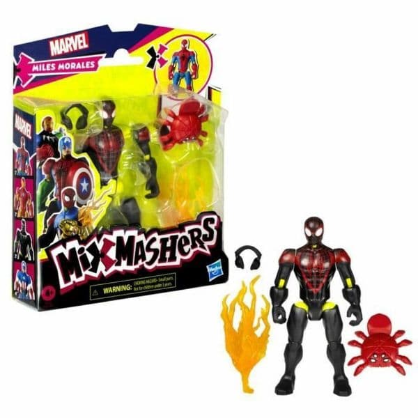 Hasbro Figura de Ação MixMashers Miles Morales 12cm