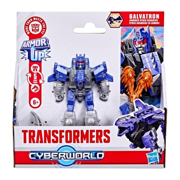 Transformers CyberWorld Armored Cyber Changers Galvatron