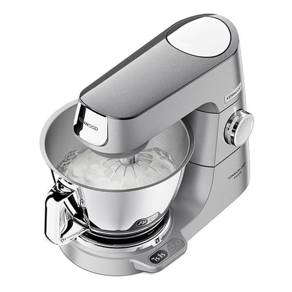 Batedeira Kenwood Robot Cozinha Titanium Chef Baker KVC85.004SI Silver - 1.200w
