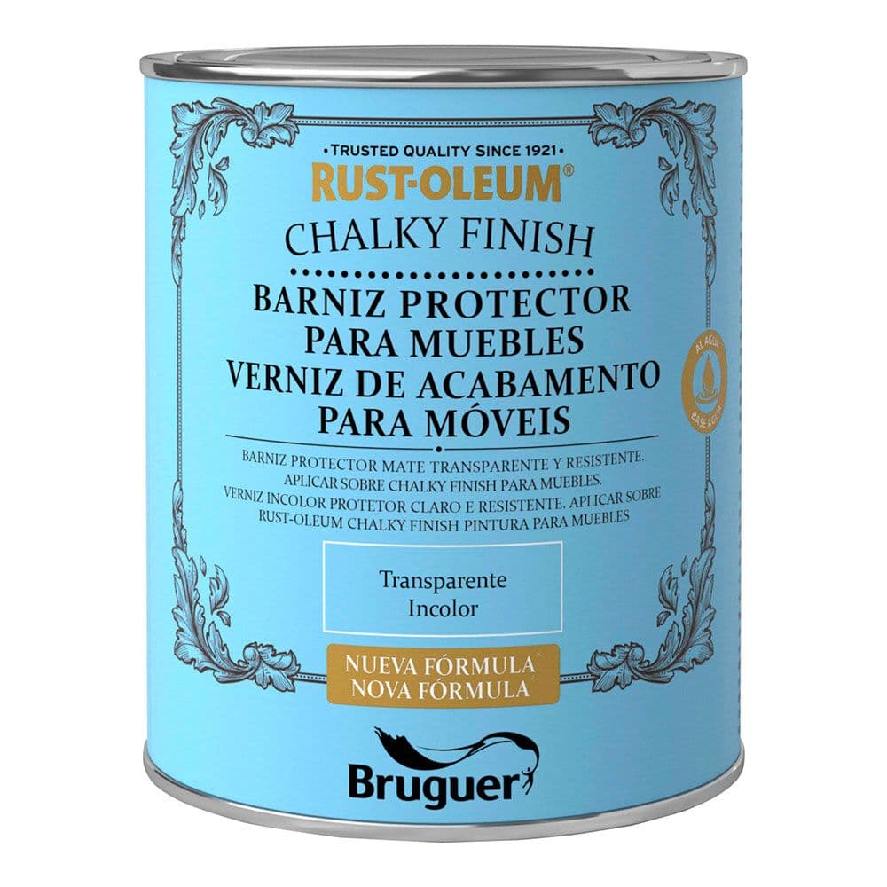 RUST-OLEUM CHALKY FINISH VERNIZ PARA MÓVEIS 0,750L 5586556 BRUGUE