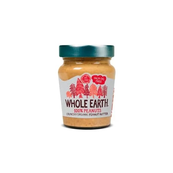 Whole Earth Organic Crunchy Peanut Cream 227g